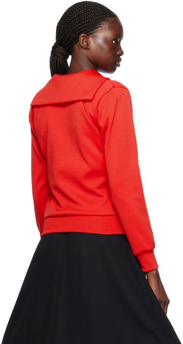 Mikina Comme des Garçons Comme des Garçons Girl Zip-Up Hoodie Červená | NM-T005-051, 2