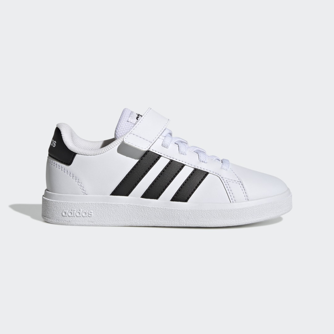 Tenisky a topánky adidas Performance Grand Court Elastic Lace and Top Strap Biela | GW6521, 0
