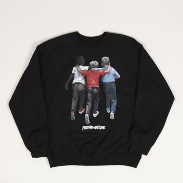 Mikina Fucking Awesome Kids Alright Crewneck Sweatshirt Čierna | PN7711, 0