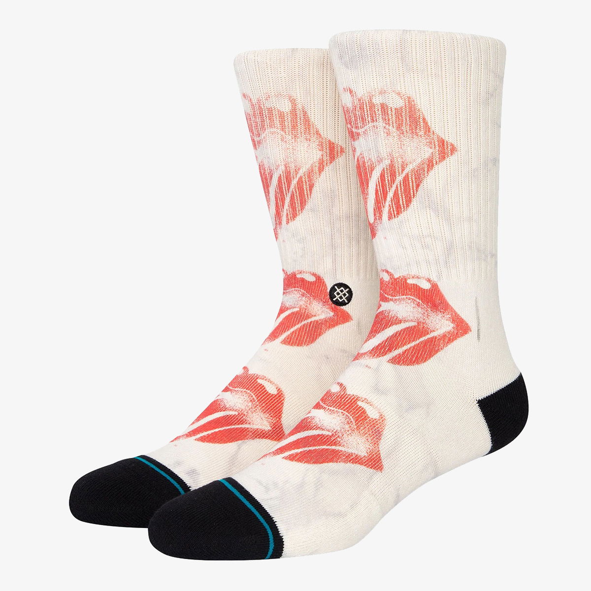 Ponožky Stance Licks Crew Socks Biela | A556C22LIC-OFW, 0