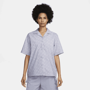 Košeľa Nike Sportswear Everyday Modern Woven Shirt Fialová | DV7930-519, 0