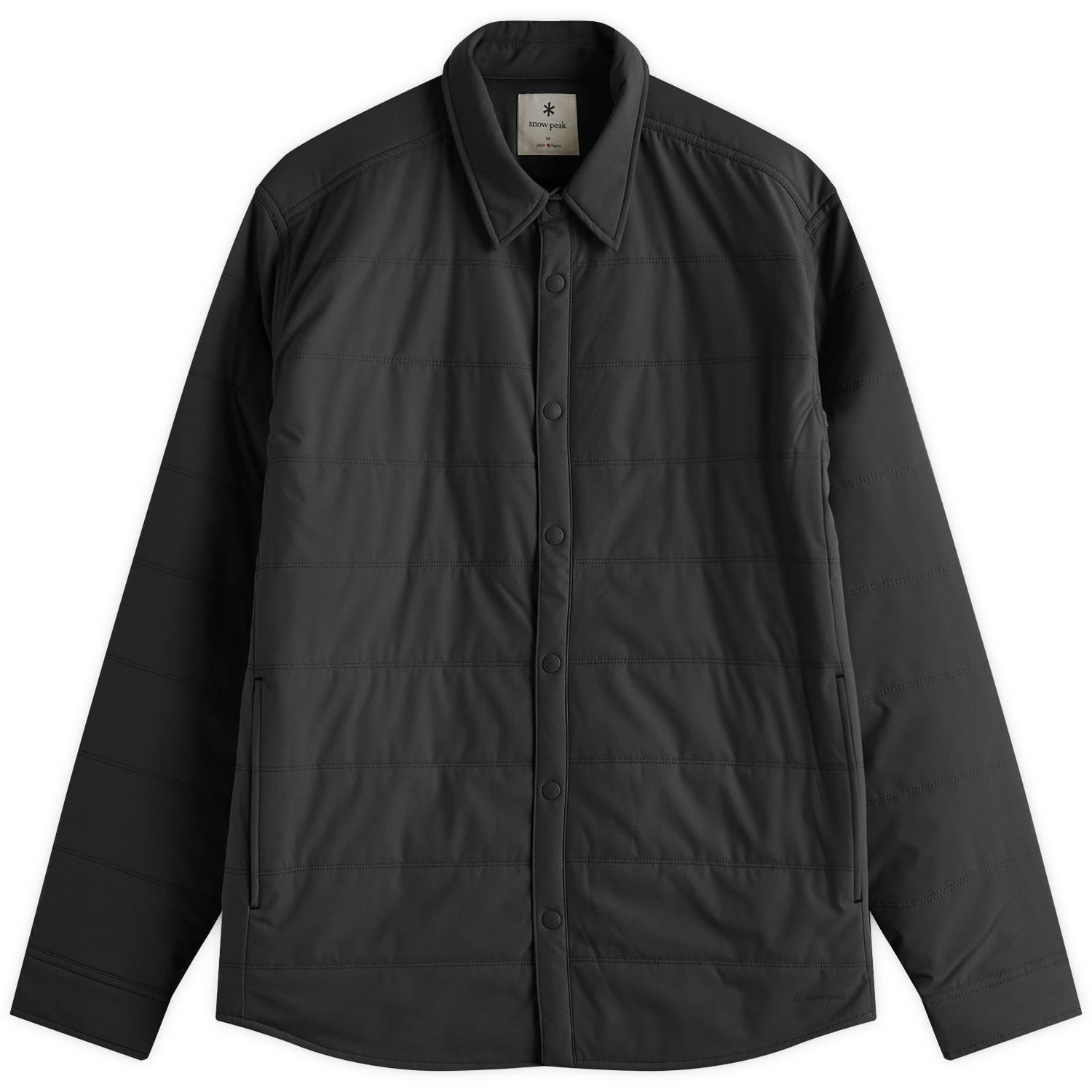 Košeľa Snow Peak Men's Insulated Shirt, Size Large Čierna | SW-24AU002-BLK, 0