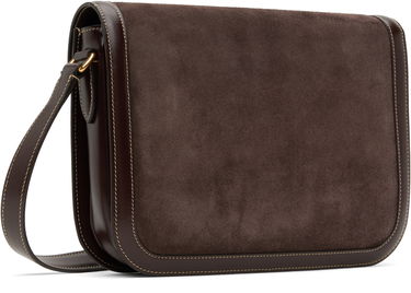 Taška cez rameno Valentino Valentino Garavani 9TO5 Suede Shoulder Bag Hnedá | 6Y2B0D05FMR, 2