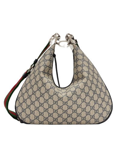 Taška cez rameno Gucci Large Attache Shoulder Bag Béžová | 702823 96GRN