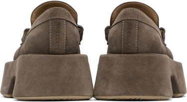 Tenisky a topánky JW Anderson JW Anderson Suede Platform Loafers Hnedá | FW0169-LA0240, 4