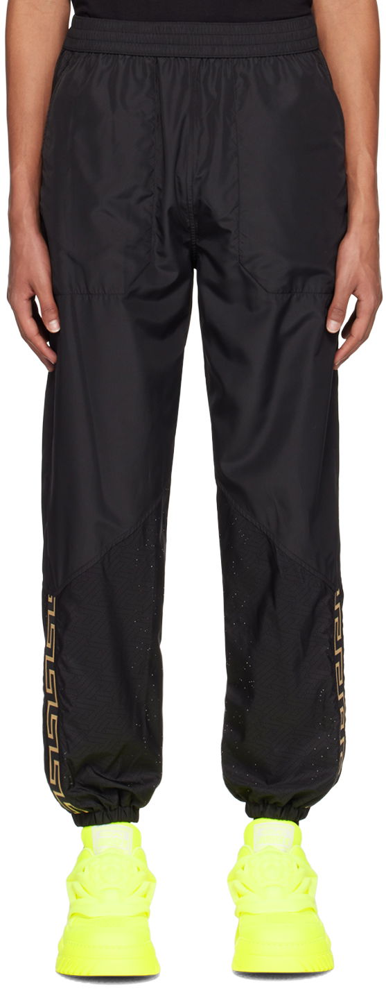 Tepláky Versace Versace Greca Lounge Pants Čierna | 1008152 1A05631