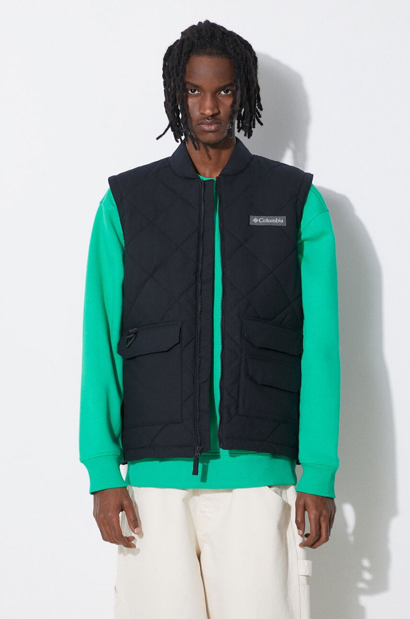 Vesta Columbia Rad Padded Quilted Vest Čierna | 2075981