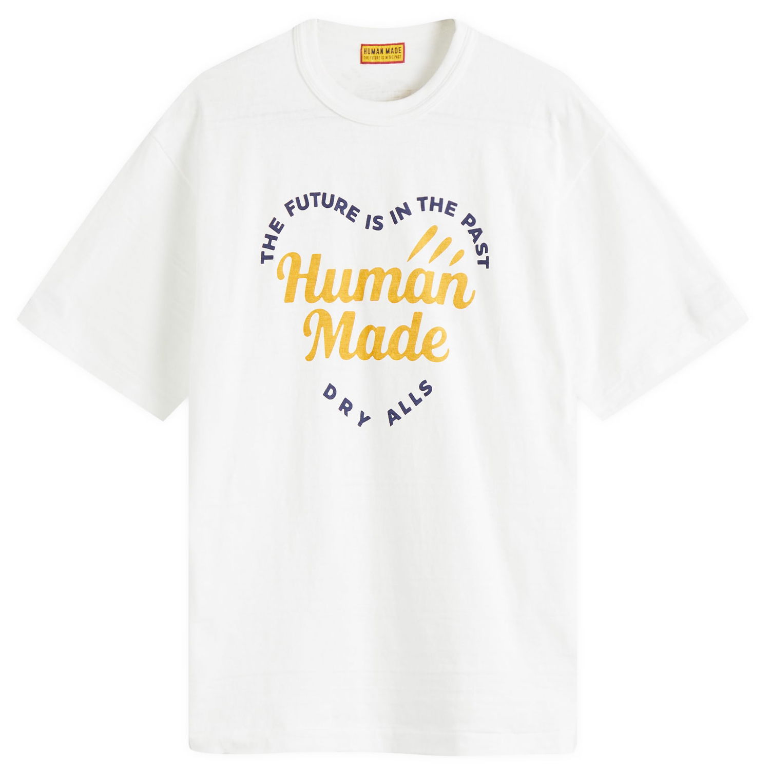 Tričko Human Made Human Made Word Heart Graphic T-Shirt, Size Large Biela | HM29TE011-WHT, 0
