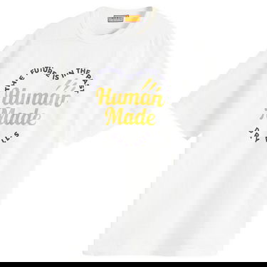 Tričko Human Made Human Made Word Heart Graphic T-Shirt, Size Large Biela | HM29TE011-WHT, 0