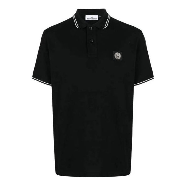 Polo tričko Stone Island Polo Shirt Čierna | 79152SC18-A0029