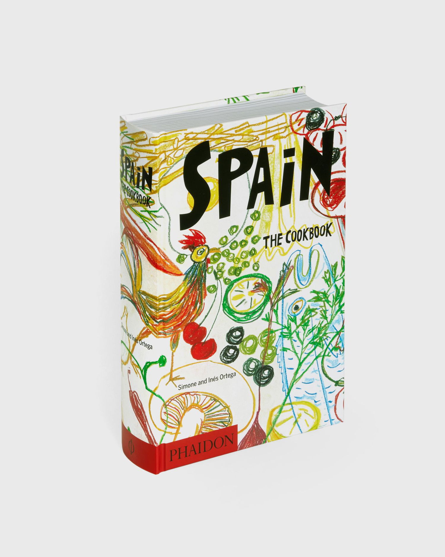 Kniha a časopis Phaidon “Spain - The Cookbook” Food Rôznofarebný | 9781838668150, 0