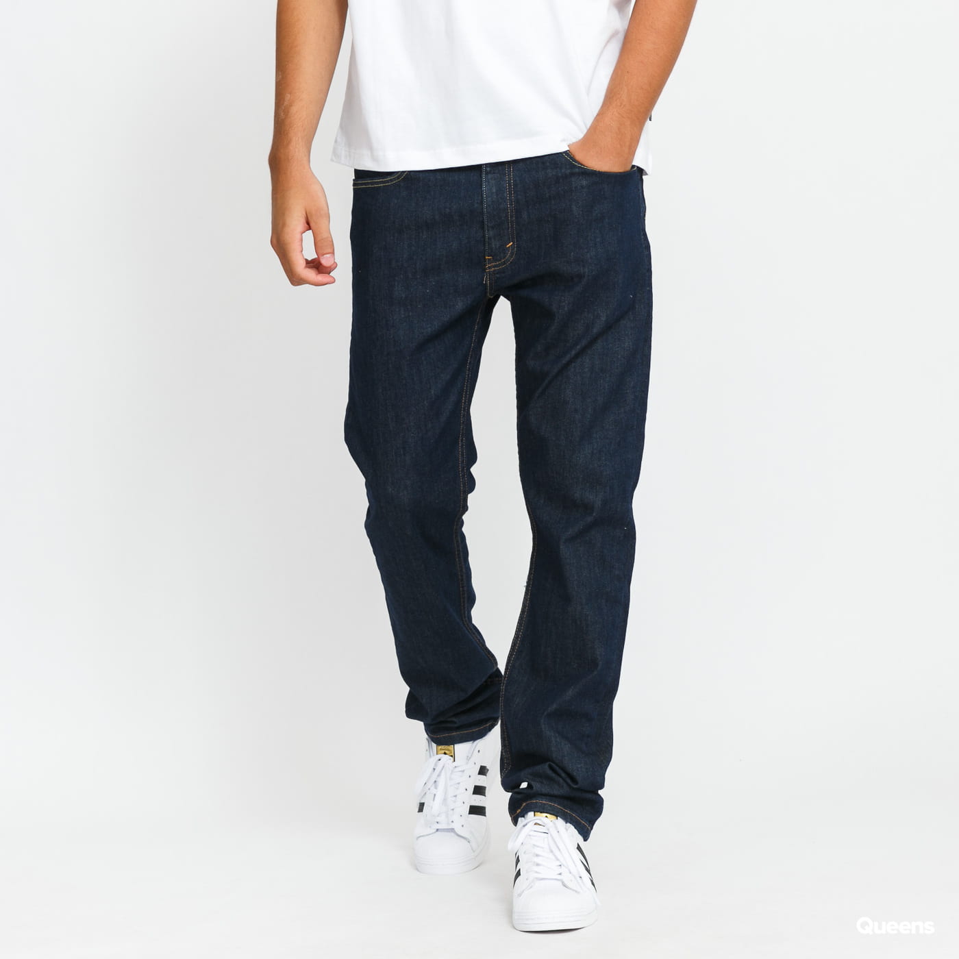 Džínsy Levi's 513 Slim Straight Fit bastion Čierna | 08513-0183, 0