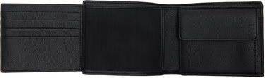 Peňaženka BOSS Men's Leather Trifold Wallet Čierna | 50536503, 3