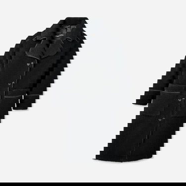 Kabáty UGG Sema Fluff Long Coat Čierna | 1171458-BLK, 0