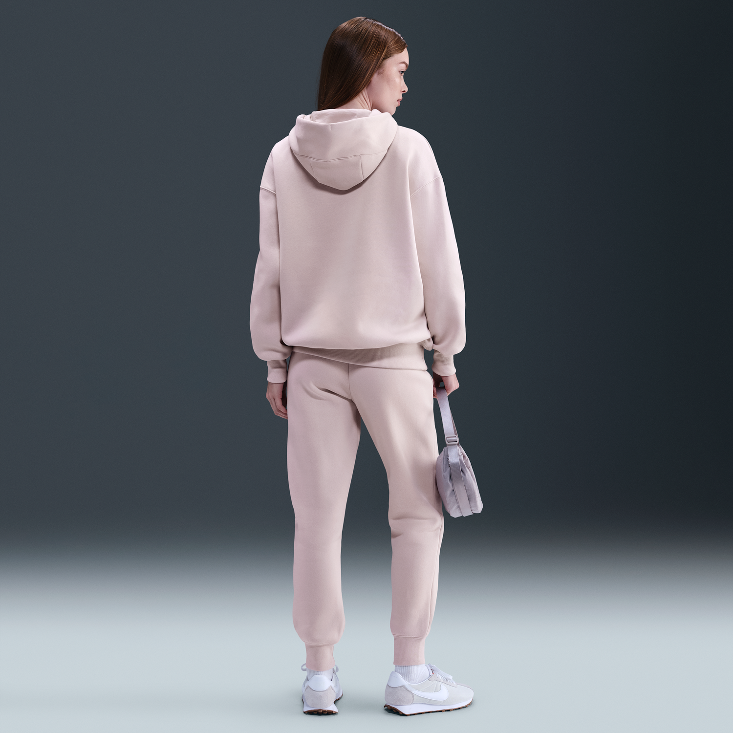 Tepláky Nike Phoenix Fleece Standard Pants Ružová | FZ7626-667, 1