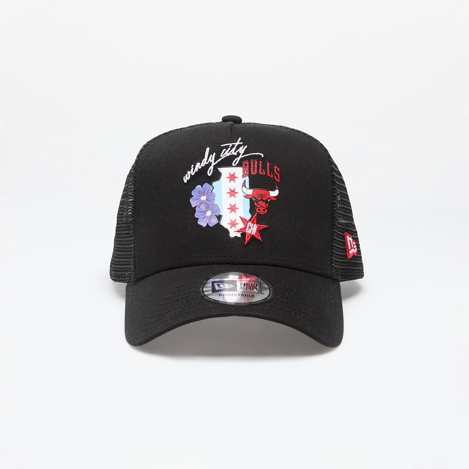 Chicago Bulls 9Forty Trucker Black