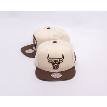 Šiltovka Mitchell & Ness NBA Fashion Basic 2T Snapback Chicago Bulls One Size Béžová | HS12956-CBUCREA, 3