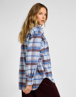 Košeľa Lee Western Overshirt Modrá | 112355187, 0