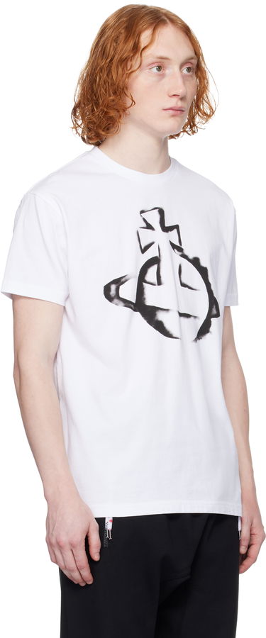 Tričko Vivienne Westwood Vivienne Westwood Stencil Orb Classic T-Shirt Béžová | 3G010033-J001M-, 4