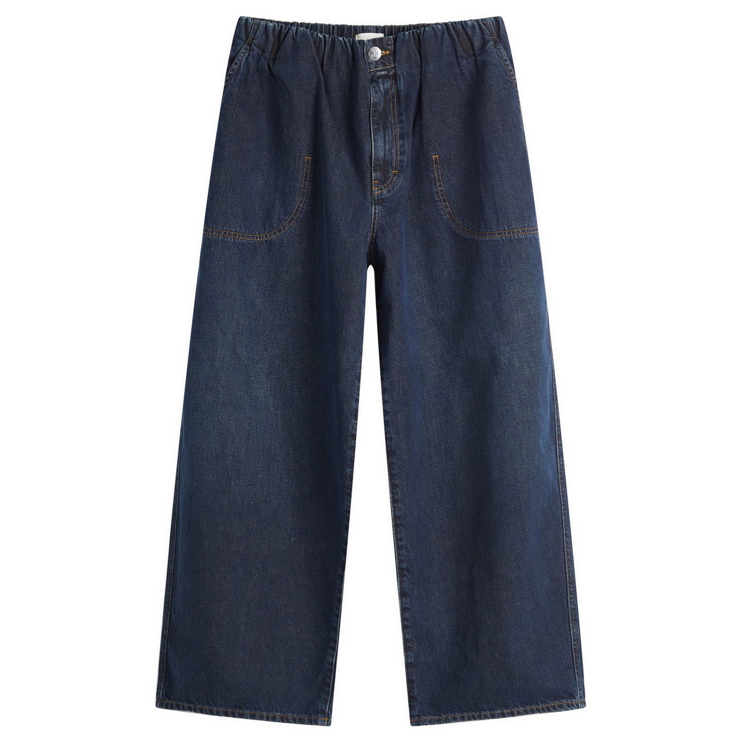 Džínsy CLOSED Wylan Ruched Waist Jeans, Size X-Small Modrá | C2X202-18Q-2K, 1