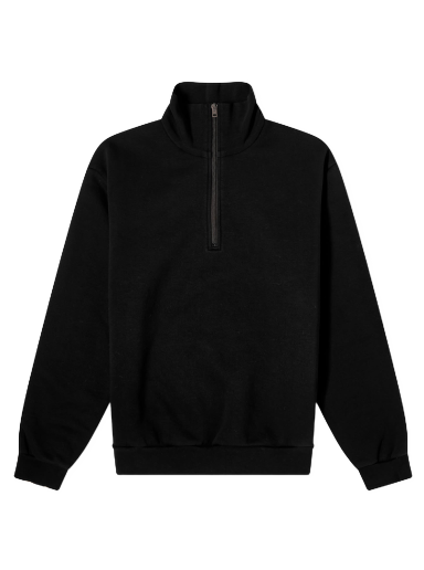 Mikina Acne Studios Frenrik Quarter Zip Sweatshirt Čierna | CI0129-900