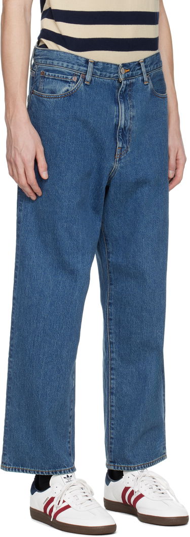 Džínsy WACKO MARIA WACKO MARIA Washed Jeans Modrá | 25SS-WMP-PT17, 1