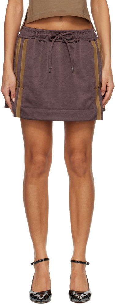 Sukňa Vivienne Westwood Vivienne Westwood Striped Cheerleader Miniskirt Fialová | 1J01000I-J00A2-, 0