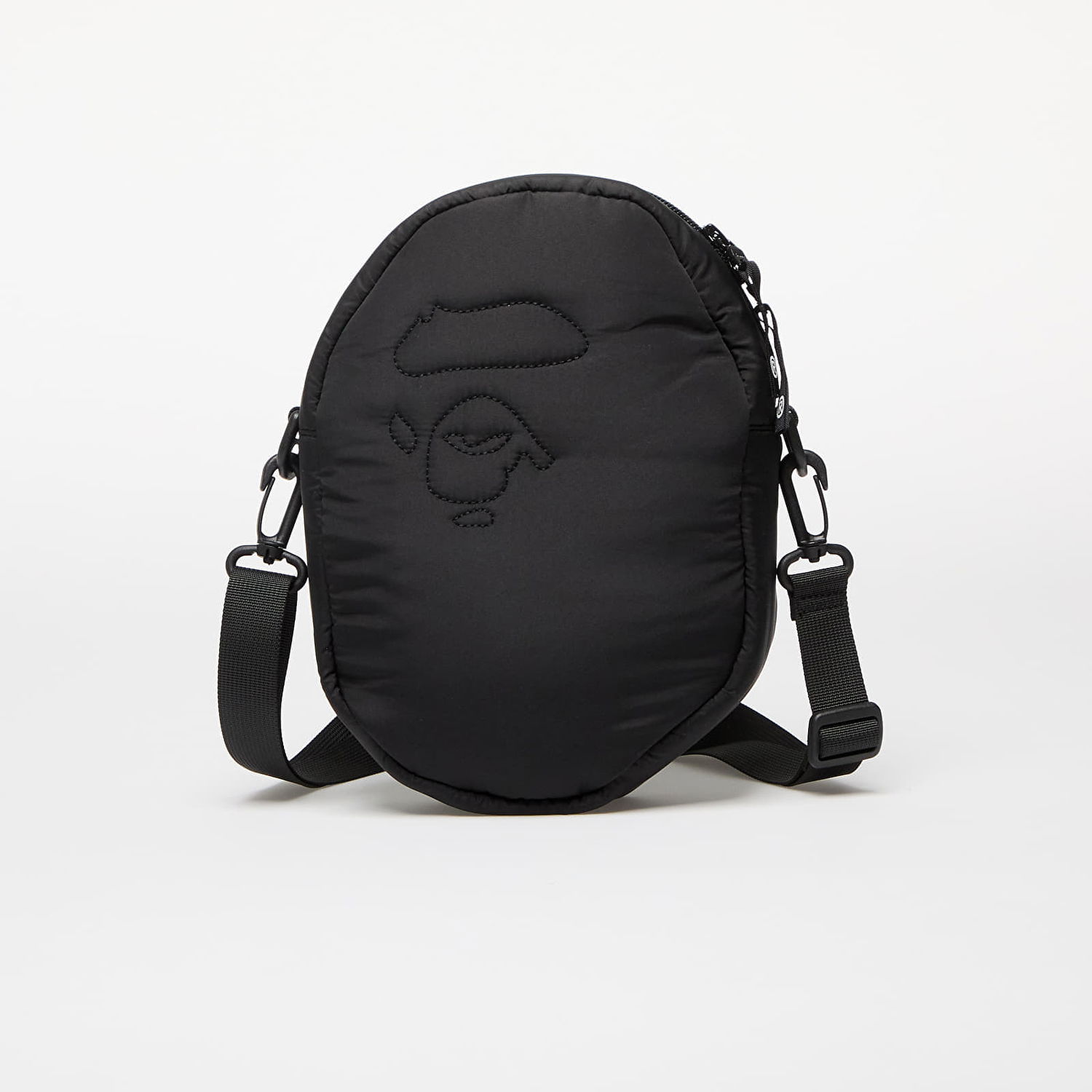 Taška cez rameno BAPE A BATHING APE Quilting Ape Head Shoulder Bag Čierna | 001SGK301003M BLK, 0