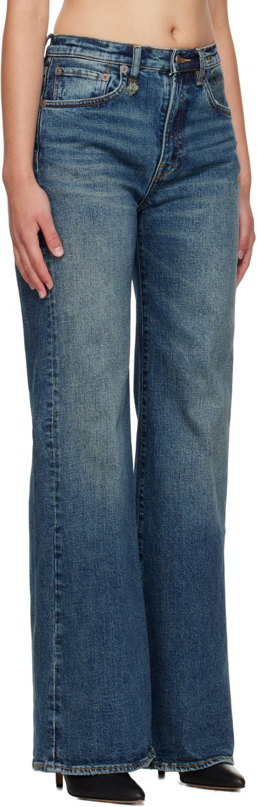Džínsy R13 R13 Flared Jeans Modrá | R13WD188-D246A, 1