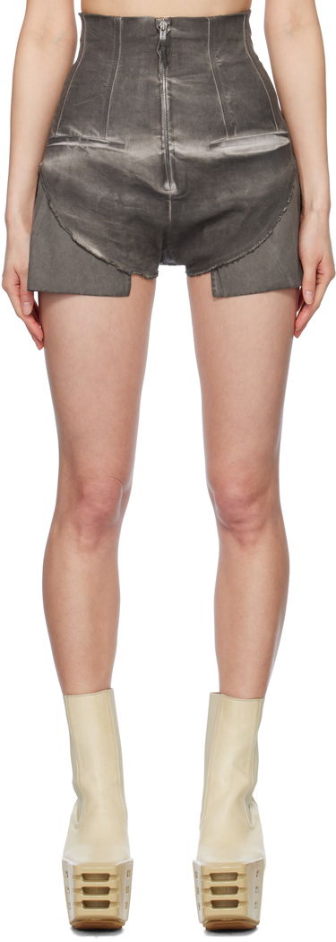 Šortky Rick Owens Rick Owens DRKSHDW Hollywood Dirt Cutoff Denim Shorts Šedá | DS01E3313 SCF, 0
