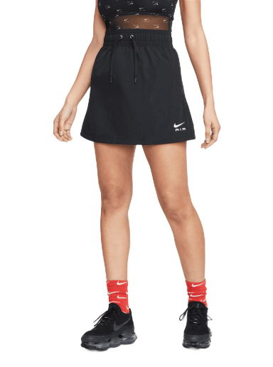 Šaty Nike Air High-Waisted Woven Miniskirt Čierna | DV8247-010