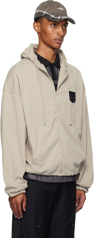 Mikina Umbro Umbro Crest Jersey Hoodie Béžová | UBMW0245JY61, 1