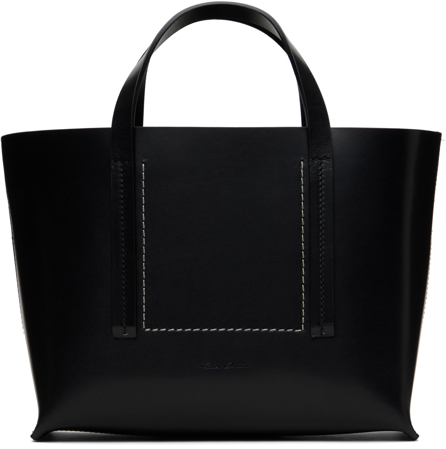 Tote bag Rick Owens Rick Owens Hollywood Mini Shopper Tote Čierna | RA01E0664 LGEL, 0