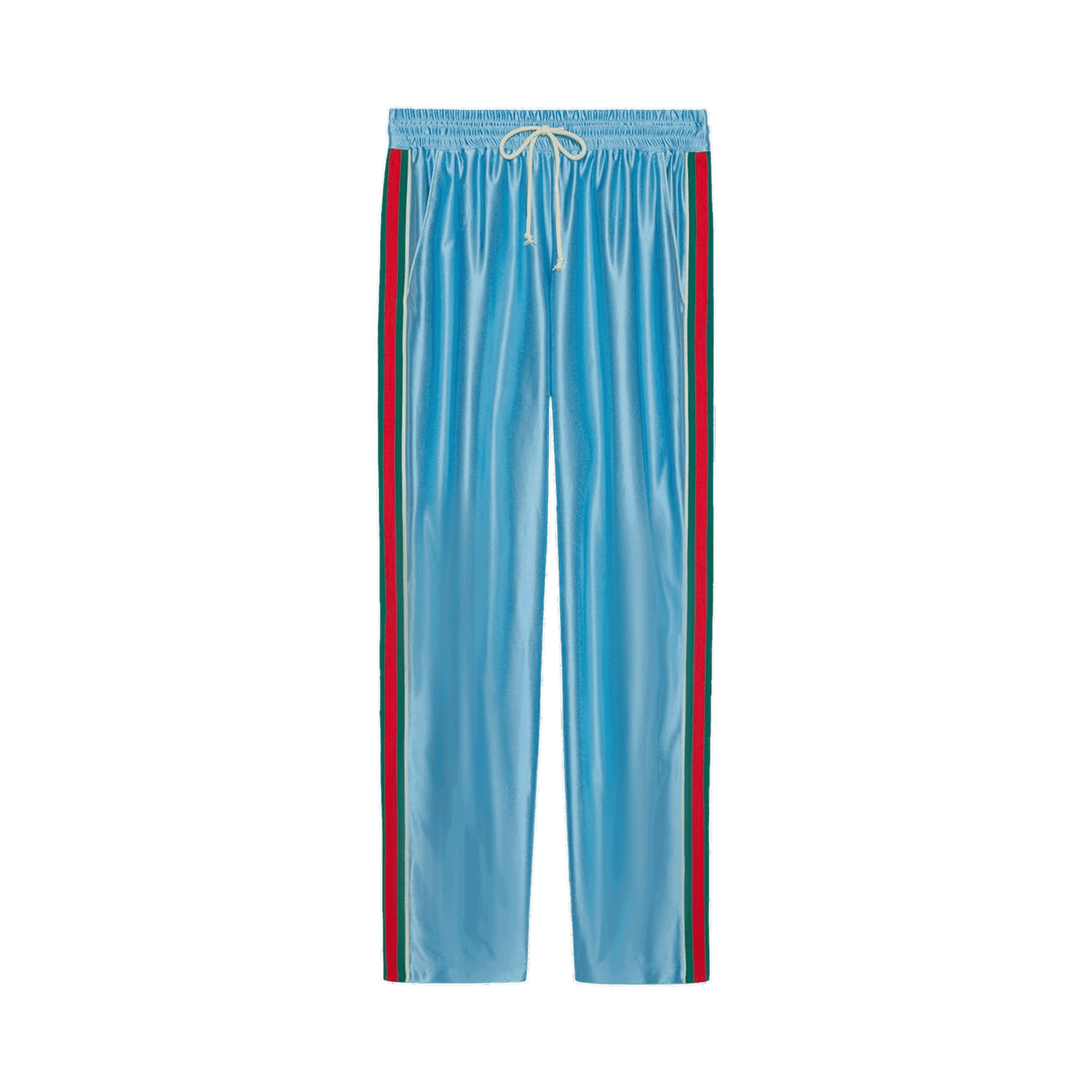 Nohavice Gucci Shiny Jersey Jogging Pant Modrá | 654748 XJDE6 4670, 0