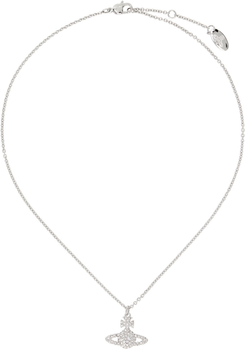 Náhrdelník Vivienne Westwood Vivienne Westwood Grace Bas Relief Pendant Necklace Metalická | 63020092-02P116-CN