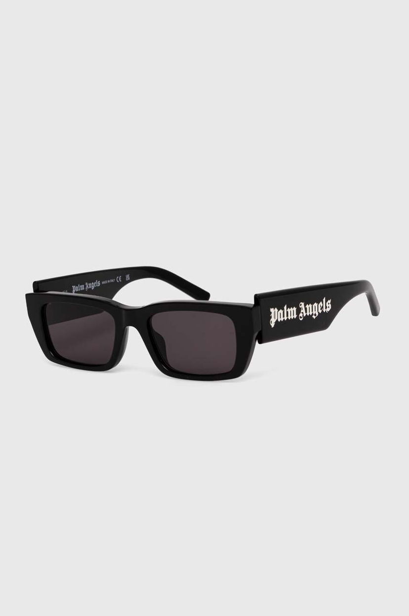 Slnečné okuliare Palm Angels Palm Angels Logo Rectangular Sunglasses Čierna | PERI002.531007