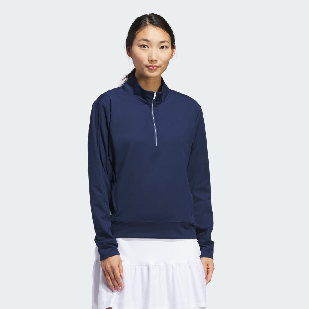 Mikina adidas Performance Ultimate365 Half-Zip Layering Top Navy | IP4271, 0