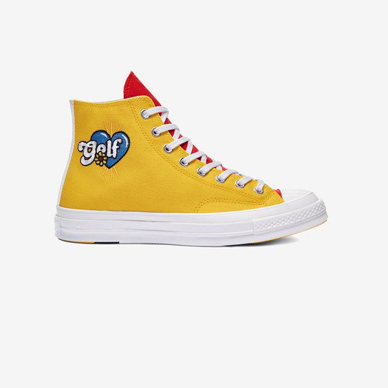 Tenisky a topánky Converse Golf Wang x Chuck 70 High ''Tri-Panel'' Žltá | 169910C, 0