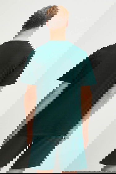 Tričko Carhartt WIP Short-Sleeve Alumni T-Shirt with Print Zelené | I035207.05AXX, 2