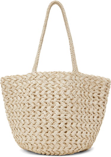 Tote bag The Row The Row Estelle Woven Tote Hnedá | W1655-W756, 4