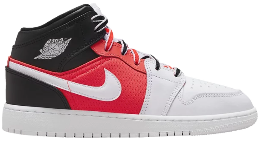 Tenisky a topánky Jordan Jordan 1 Mid SE White Infrared Červená | FB4417-016, 0