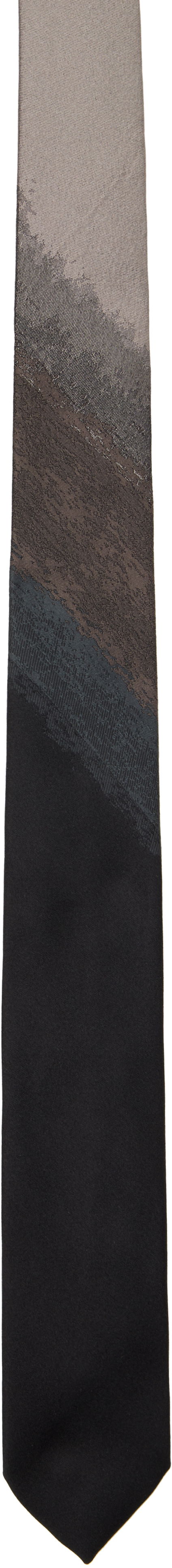 Opasok Dries Van Noten Dries Van Noten Silk Tie Čierna | 251-021600-1900, 0