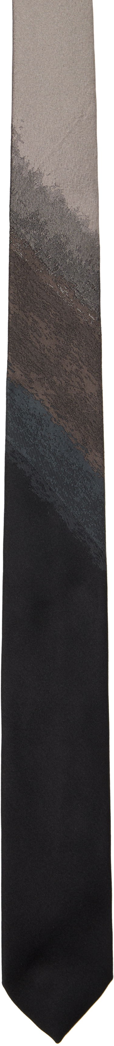 Opasok Dries Van Noten Dries Van Noten Silk Tie Čierna | 251-021600-1900, 0