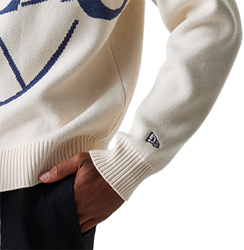 Sveter New Era NBA Knit Los Angeles Lakers Sweater Béžová | 60684350-270, 3