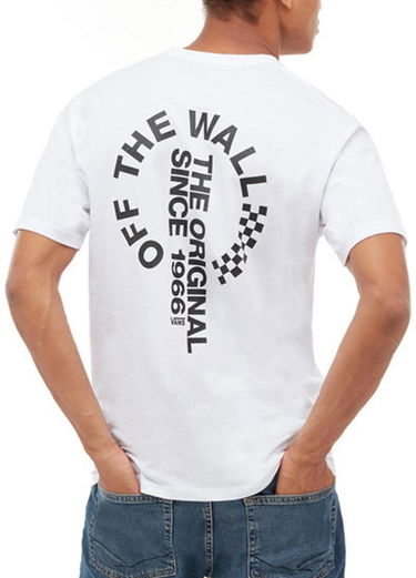 Tričko Vans T-Shirt OTW Distort Biela | vn0a3vzuwht1, 1