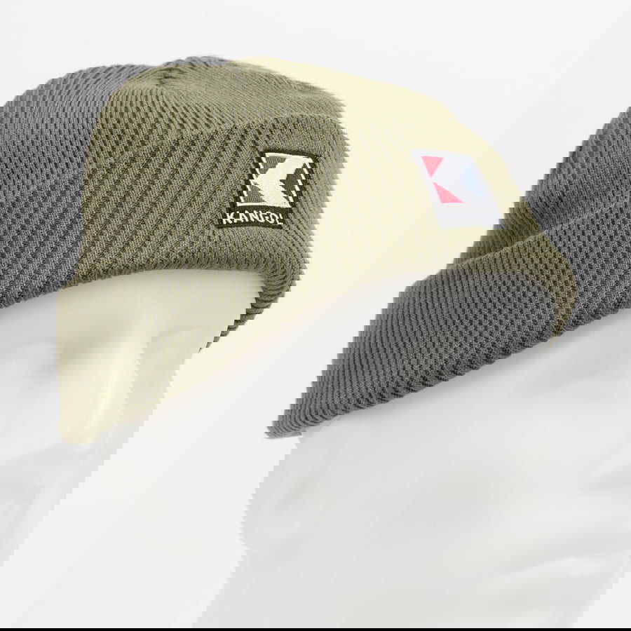 Kulicha Kangol Service-K Rib Beanie Zelené | K3528 / OG349, 0