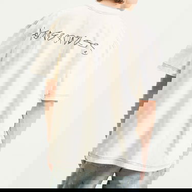 Tričko Acne Studios Acne Studios Eresa U Autograph Logo T-Shirt, Size X-Small Biela | CL0388-AEG, 3