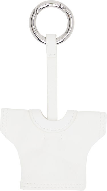 Kľúčenka Maison Margiela MM6 Maison Margiela T-Shirt Shaped Keychain Biela | SA6UA0006 P8335, 1