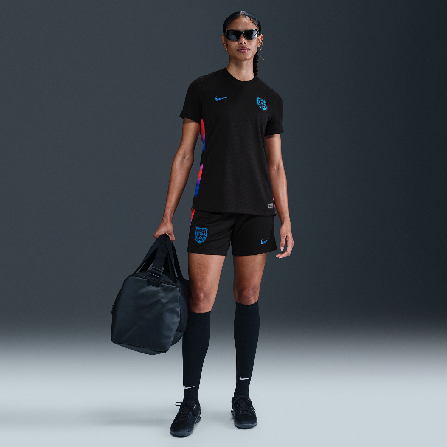 Dres Nike England Stadium 2025 Dri-FIT Replica Jersey Čierna | FZ9127-010, 1