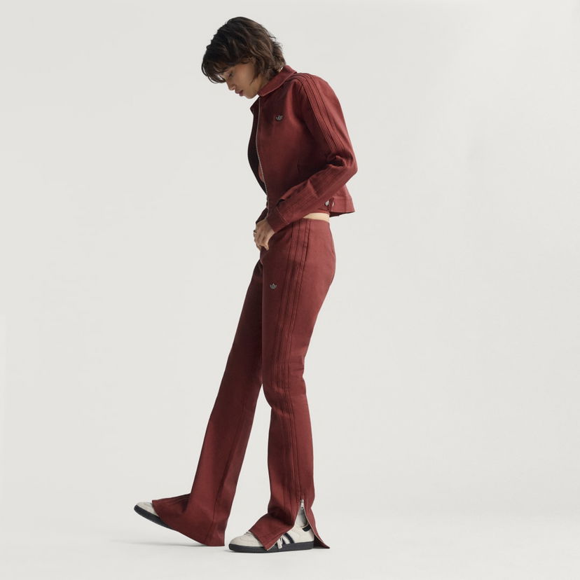 Súprava adidas Performance Premium Essentials Flare Track Pants Červená | JY2919